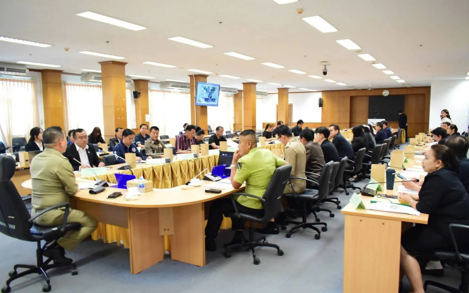 ประชุมคณะกรรมการผลักดันการดำเนินงานตามแผนแม่บทภายใต้ยุทธศาสตร์ชาติประเด็นการต่อต้านการทุจริตและประพฤติมิชอบ จังหวัดบึงกาฬ ประจำปีงบประมาณ พ.ศ. 2569 