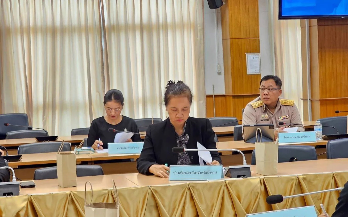 ประชุมคณะกรรมการผู้บริหารเทคโนโลยีสารสนเทศระดับจังหวัด (Provindal Chief Information Officer Committee : PCIO Committee) จังหวัดบึงกาฬ ครั้งที่ 1/2569