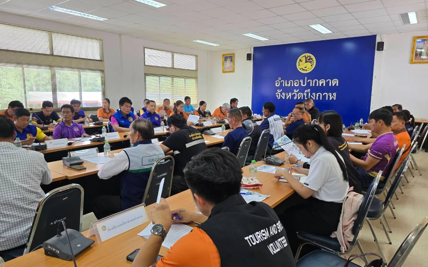 ประชุมโครงการ "ผู้ว่าราชการจังหวัดบึงกาฬ พาเที่ยว Bueng Kan One Day Trip" ครั้งที่ 3 ในพื้นที่อำเภอปากคาด จังหวัดบึงกาฬ